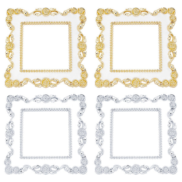 PandaHall AHANDMAKER 4Sets 2 Colors Plastic Switch Decorated Frame, with Foam Double Sided Adhesive Tapes, Square with Flower Pattern, Mixed..., Multicolor
PandaHall AHANDMAKER 4Sets 2 Colors Plastic Switch Decorated Frame, with Foam Double Sided Adhesive Tapes, Square with Flower Pattern, Mixed..., Multicolor