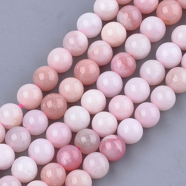 PandaHall Natural Pink Opal Beads Strands, Round, 8mm, Hole: 1mm, about 23~25pcs/strand, 7.6 inch Pink Opal Round
PandaHall Natural Pink Opal Beads Strands, Round, 8mm, Hole: 1mm, about 23~25pcs/strand, 7.6 inch Pink Opal Round