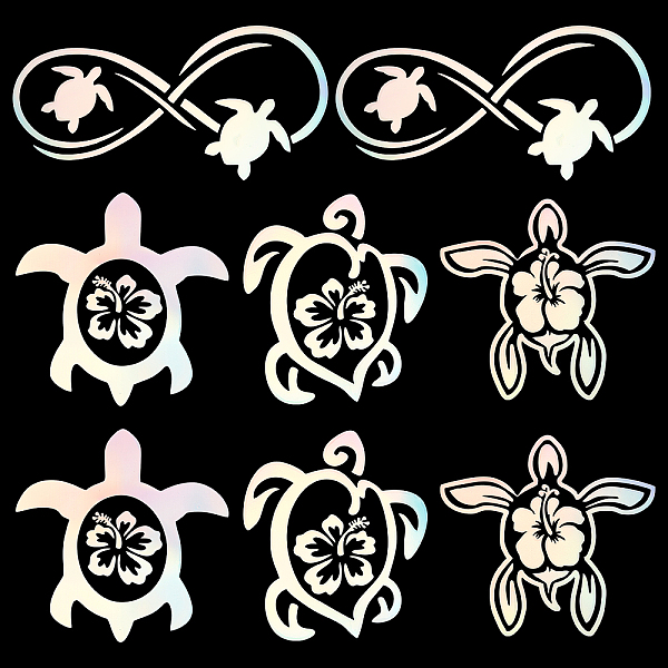PandaHall Gorgecraft 8 Sheets 4 Style Turtle & Infinity Laser Style PET Waterproof Self-Adhesive Stickers, Decals for Car, Motocycle Decor...
PandaHall Gorgecraft 8 Sheets 4 Style Turtle & Infinity Laser Style PET Waterproof Self-Adhesive Stickers, Decals for Car, Motocycle Decor...