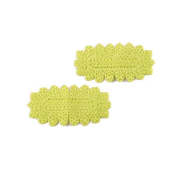 PandaHall Polyester Oval Cabochons, for Hair Accessories Making, Yellow Green, 67x34mm Polyester Oval
PandaHall Polyester Oval Cabochons, for Hair Accessories Making, Yellow Green, 67x34mm Polyester Oval