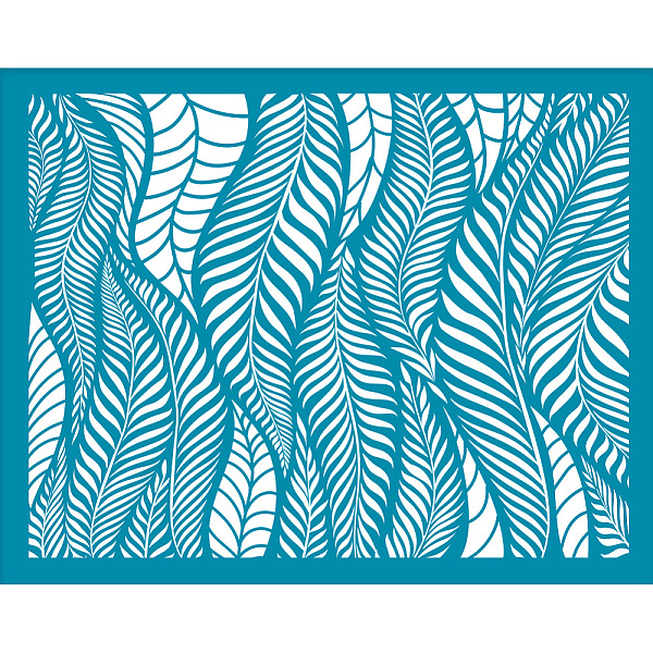 PandaHall OLYCRAFT 5x4 Inch Clay Stencils Plant Leaves Silk Screen Printing Stencils Willow in The Wind Mesh Transfer Stencils Reusable Mesh..., Cyan
PandaHall OLYCRAFT 5x4 Inch Clay Stencils Plant Leaves Silk Screen Printing Stencils Willow in The Wind Mesh Transfer Stencils Reusable Mesh..., Cyan