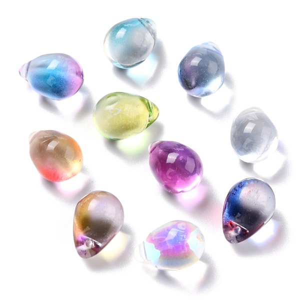 PandaHall Electroplate Glass Charms, Teardrop, Mixed Color, 14x10mm, Hole: 1.2mm Glass Teardrop Multicolor
PandaHall Electroplate Glass Charms, Teardrop, Mixed Color, 14x10mm, Hole: 1.2mm Glass Teardrop Multicolor