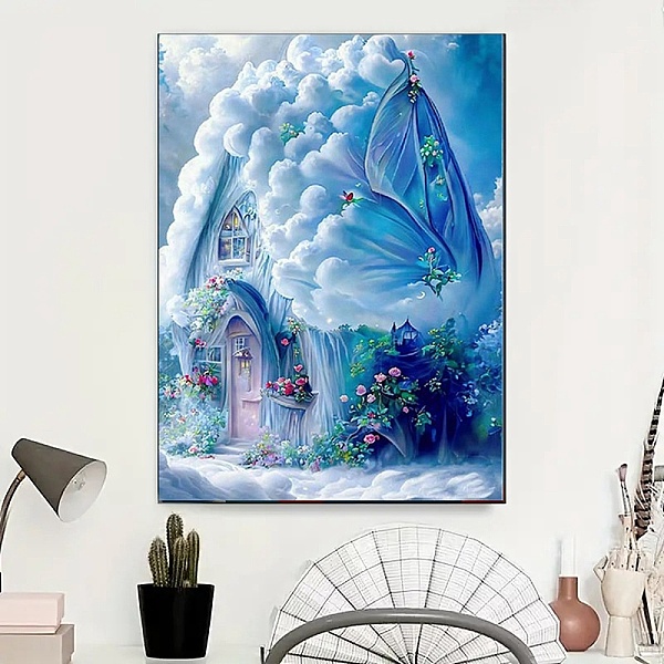 PandaHall DIY House Theme Diamond Painting Kit, Including Resin Rhinestones, Diamond Sticky Pen, Tray Plate, Glue Clay, Sky Blue...
PandaHall DIY House Theme Diamond Painting Kit, Including Resin Rhinestones, Diamond Sticky Pen, Tray Plate, Glue Clay, Sky Blue...