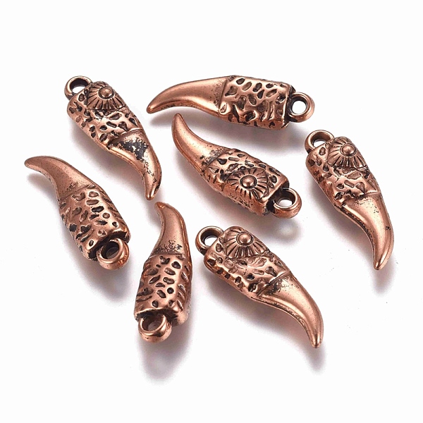 PandaHall CCB Plastic Pendants, Tusk Shaped, Red Copper, 33x10x7mm, Hole: 2.5mm Plastic Others
PandaHall CCB Plastic Pendants, Tusk Shaped, Red Copper, 33x10x7mm, Hole: 2.5mm Plastic Others