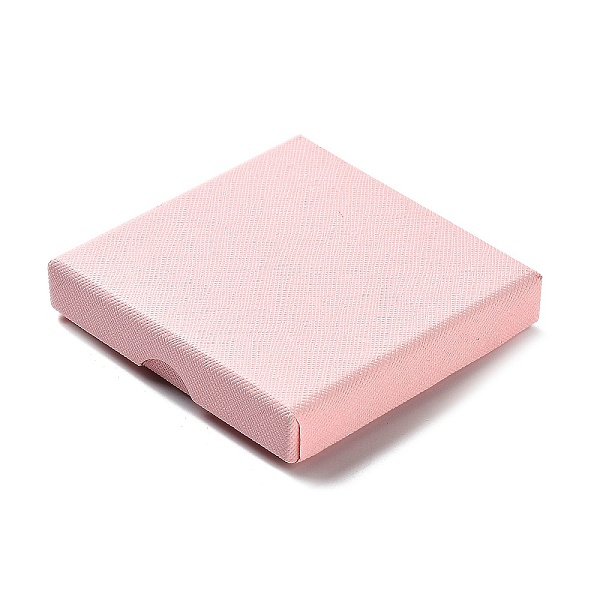PandaHall Cardboard Jewelry Set Boxes, with Sponge Inside, Square, Pink, 8~8.1x8~8.1x1.55~1.65cm Paper Square Pink
PandaHall Cardboard Jewelry Set Boxes, with Sponge Inside, Square, Pink, 8~8.1x8~8.1x1.55~1.65cm Paper Square Pink