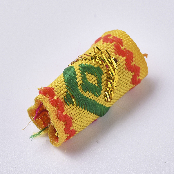 PandaHall Cloth Elastic Hair Ties, Ponytail Decoration, For African Braid Reggae Hair Accessories, Colorful, 10x20mm, Inner Diameter: 8mm...
PandaHall Cloth Elastic Hair Ties, Ponytail Decoration, For African Braid Reggae Hair Accessories, Colorful, 10x20mm, Inner Diameter: 8mm...