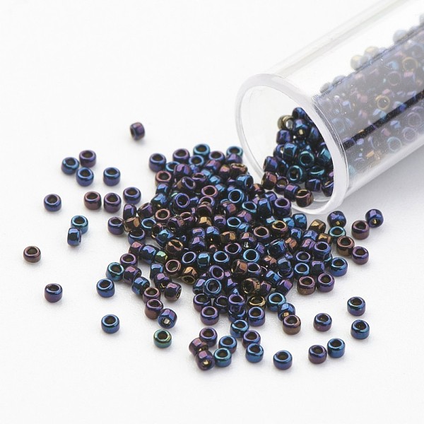 PandaHall TOHO Japan Seed Beads, 15/0 Import Opaque Glass Round Hole Rocailles, Blue, 1.5x1mm, Hole: 0.5mm Glass Blue
PandaHall TOHO Japan Seed Beads, 15/0 Import Opaque Glass Round Hole Rocailles, Blue, 1.5x1mm, Hole: 0.5mm Glass Blue