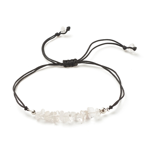 PandaHall Natural Quartz Crystal Chips Braided Bead Bracelet, Gemstone Adjustable Bracelet for Women, Inner Diameter: 5/8~3-5/8 inch...
PandaHall Natural Quartz Crystal Chips Braided Bead Bracelet, Gemstone Adjustable Bracelet for Women, Inner Diameter: 5/8~3-5/8 inch...