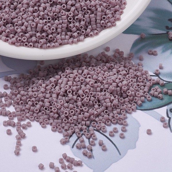 PandaHall MIYUKI Delica Beads, Cylinder, Japanese Seed Beads, 11/0, (DB0758) Matte Opaque Mauve, 1.3x1.6mm, Hole: 0.8mm, about 2000pcs/10g..., Purple
PandaHall MIYUKI Delica Beads, Cylinder, Japanese Seed Beads, 11/0, (DB0758) Matte Opaque Mauve, 1.3x1.6mm, Hole: 0.8mm, about 2000pcs/10g..., Purple