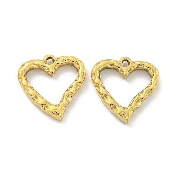PandaHall Vacuum Plating 304 Stainless Steel Pendants, Heart Charms, Real 18K Gold Plated, 20.5x20x3.5mm, Hole: 1.8mm 304 Stainless Steel...
PandaHall Vacuum Plating 304 Stainless Steel Pendants, Heart Charms, Real 18K Gold Plated, 20.5x20x3.5mm, Hole: 1.8mm 304 Stainless Steel...