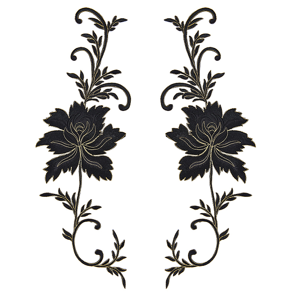 PandaHall Embroidery Peony Flowers Patches, 18.1x6.1 Inch Black Peony Flowers Iron on Patches Big Peony Sew on Patches DIY Embroidered...
PandaHall Embroidery Peony Flowers Patches, 18.1x6.1 Inch Black Peony Flowers Iron on Patches Big Peony Sew on Patches DIY Embroidered...
