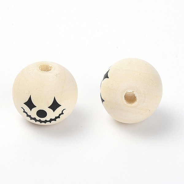 PandaHall Natural Chinese Cherry Halloween Theme Wood Beads, Round, BurlyWood, 23x24mm, Hole: 5mm Wood Round Orange
PandaHall Natural Chinese Cherry Halloween Theme Wood Beads, Round, BurlyWood, 23x24mm, Hole: 5mm Wood Round Orange