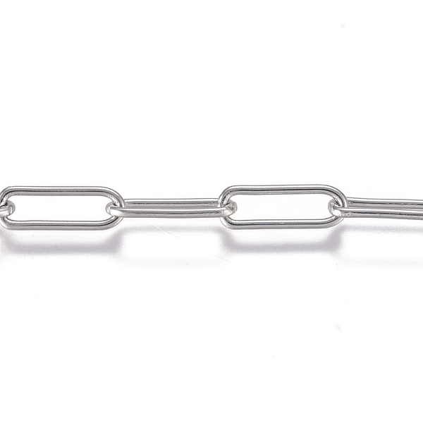 PandaHall 304 Stainless Steel Chains, Paperclip Chains, Drawn Elongated Cable Chains, Soldered, Stainless Steel Color, 10x3.5x0.8mm 304...
PandaHall 304 Stainless Steel Chains, Paperclip Chains, Drawn Elongated Cable Chains, Soldered, Stainless Steel Color, 10x3.5x0.8mm 304...