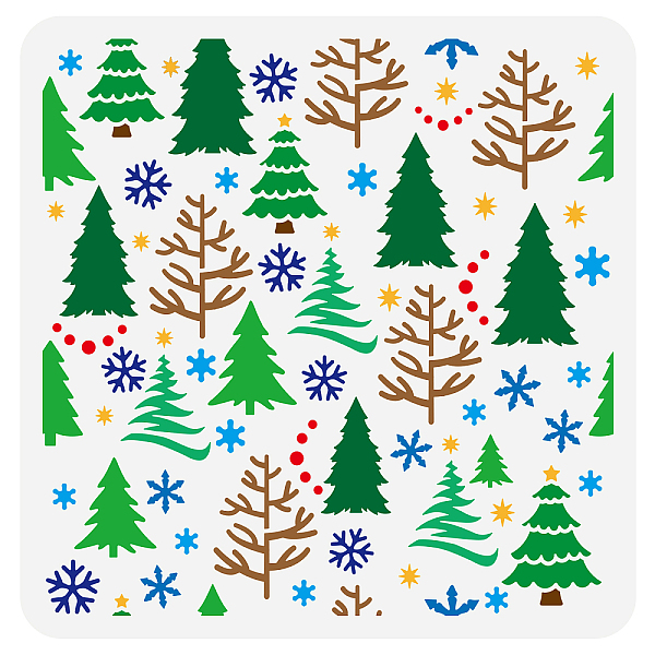 PandaHall PET Hollow Out Drawing Painting Stencils, for DIY Scrapbook, Photo Album, Christmas Tree Pattern, 30x30cm Plastic Christmas Tree
PandaHall PET Hollow Out Drawing Painting Stencils, for DIY Scrapbook, Photo Album, Christmas Tree Pattern, 30x30cm Plastic Christmas Tree