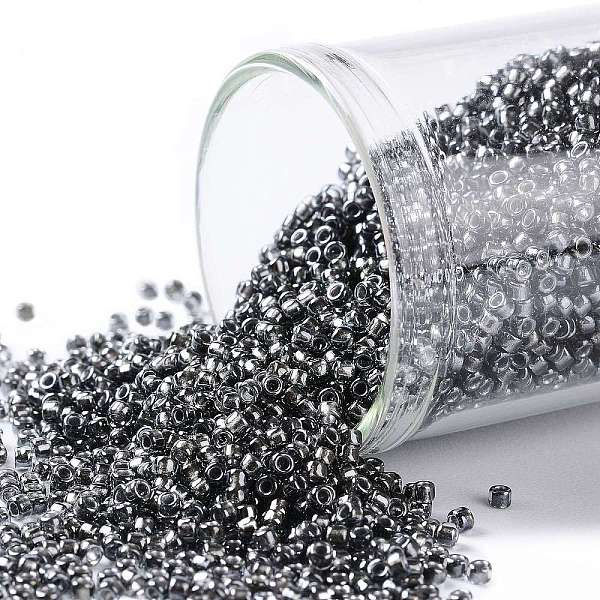 PandaHall TOHO Round Seed Beads, Japanese Seed Beads, (282) Inside Color Charcoal, 15/0, 1.5mm, Hole: 0.7mm, about 3000pcs/10g Glass Black
PandaHall TOHO Round Seed Beads, Japanese Seed Beads, (282) Inside Color Charcoal, 15/0, 1.5mm, Hole: 0.7mm, about 3000pcs/10g Glass Black