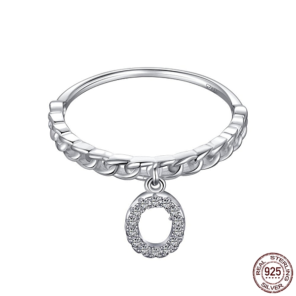 PandaHall Rhodium Plated 925 Sterling Silver Micro Pave Clear Cubic Zirconia Finger Ring for Women, Letter, with 925 Stamp, Real Platinum...
PandaHall Rhodium Plated 925 Sterling Silver Micro Pave Clear Cubic Zirconia Finger Ring for Women, Letter, with 925 Stamp, Real Platinum...