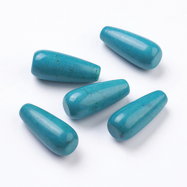 PandaHall Natural Magnesite Beads, Dyed, Half Drilled, teardrop, 20x9mm, Half Hole: 0.8mm Magnesite Teardrop
PandaHall Natural Magnesite Beads, Dyed, Half Drilled, teardrop, 20x9mm, Half Hole: 0.8mm Magnesite Teardrop