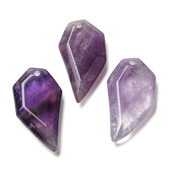 PandaHall Natural Amethyst Pendants, Faceted Half Heart Charms, 27x14x5.5mm, Hole: 1.5mm Amethyst Heart
PandaHall Natural Amethyst Pendants, Faceted Half Heart Charms, 27x14x5.5mm, Hole: 1.5mm Amethyst Heart