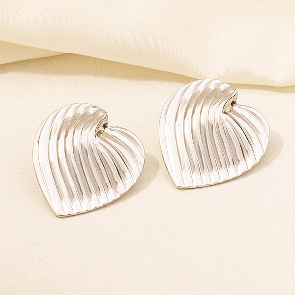 PandaHall Stylish 304 Stainless Steel Heart Stud Earrings for Women 304 Stainless Steel
PandaHall Stylish 304 Stainless Steel Heart Stud Earrings for Women 304 Stainless Steel