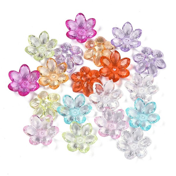 PandaHall Transparent Acrylic Beads, Flower, Mixed Color, 23.5x21x6.5mm, Hole: 2mm, 462pcs/500g Acrylic Multicolor
PandaHall Transparent Acrylic Beads, Flower, Mixed Color, 23.5x21x6.5mm, Hole: 2mm, 462pcs/500g Acrylic Multicolor