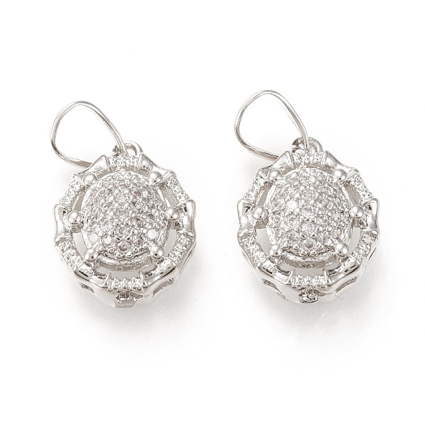 PandaHall Brass Micro Pave Clear Cubic Zirconia Pendants, Long-Lasting Plated, Oval, Platinum, 18x10x5mm, Hole: 5x4mm Brass+Cubic Zirconia...
PandaHall Brass Micro Pave Clear Cubic Zirconia Pendants, Long-Lasting Plated, Oval, Platinum, 18x10x5mm, Hole: 5x4mm Brass+Cubic Zirconia...