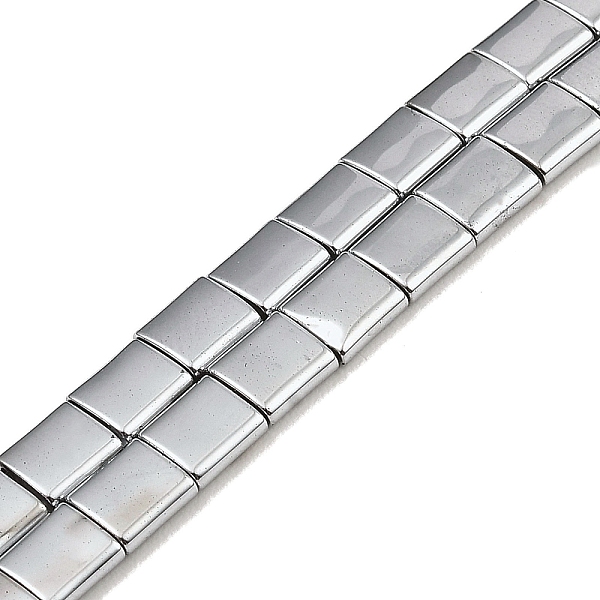 PandaHall Electroplated Non-magnetic Synthetic Hematite Beads Strands, Square, 2-Hole, Silver Plated, 5x5x2mm, Hole: 0.8mm, about...
PandaHall Electroplated Non-magnetic Synthetic Hematite Beads Strands, Square, 2-Hole, Silver Plated, 5x5x2mm, Hole: 0.8mm, about...