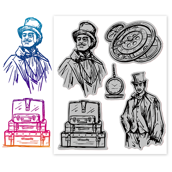 PandaHall Rubber Clear Stamps, for Card Making Decoration DIY Scrapbooking, Travel Themed, 22x18x0.8cm Synthetic Rubber Others
PandaHall Rubber Clear Stamps, for Card Making Decoration DIY Scrapbooking, Travel Themed, 22x18x0.8cm Synthetic Rubber Others