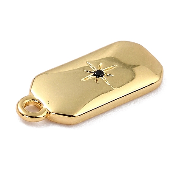 PandaHall Brass Micro Pave Cubic Zirconia Charms, Long-Lasting Plated, Real 18K Gold Plated, Octagon with Star, Black, 14x6x1.5mm, Hole...
PandaHall Brass Micro Pave Cubic Zirconia Charms, Long-Lasting Plated, Real 18K Gold Plated, Octagon with Star, Black, 14x6x1.5mm, Hole...