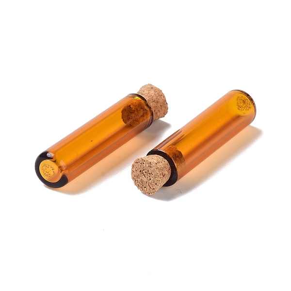 PandaHall Tube Glass Cork Bottles Ornament, Glass Empty Wishing Bottles, DIY Vials for Pendant Decorations, Gold, 8x35mm Glass Tube Gold
PandaHall Tube Glass Cork Bottles Ornament, Glass Empty Wishing Bottles, DIY Vials for Pendant Decorations, Gold, 8x35mm Glass Tube Gold