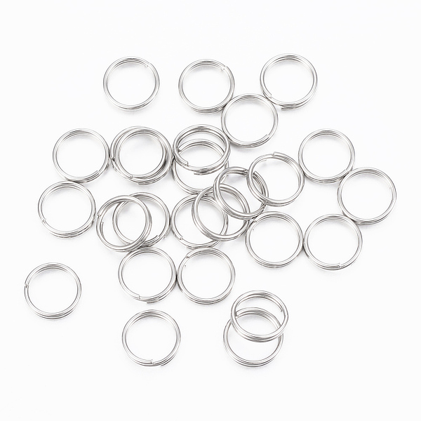 PandaHall 304 Stainless Steel Split Rings,Double Loops Jump RingsJump Rings, Stainless Steel Color, 7x1mm, about 6mm inner diameter 304...
PandaHall 304 Stainless Steel Split Rings,Double Loops Jump RingsJump Rings, Stainless Steel Color, 7x1mm, about 6mm inner diameter 304...