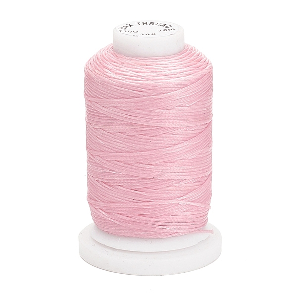 PandaHall Waxed Polyester Cord, Flat, Pink, 1mm, about 76.55 yards(70m)/roll Waxed Polyester Cord Flat Pink
PandaHall Waxed Polyester Cord, Flat, Pink, 1mm, about 76.55 yards(70m)/roll Waxed Polyester Cord Flat Pink