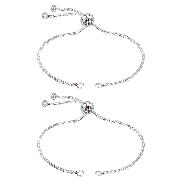 PandaHall UNICRAFTALE 10pcs 230mm Adjustable Slider Bracelets Stainless Steel Bracelet Making Slider Extender Chains with Ball Ends for...
PandaHall UNICRAFTALE 10pcs 230mm Adjustable Slider Bracelets Stainless Steel Bracelet Making Slider Extender Chains with Ball Ends for...