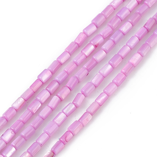 PandaHall Natural Freshwater Shell Dyed Beads Strands, Column, Plum, 4.8x3mm, Hole: 0.8mm, about 78pcs/strand, 14.96''(38cm) Freshwater..., Purple
PandaHall Natural Freshwater Shell Dyed Beads Strands, Column, Plum, 4.8x3mm, Hole: 0.8mm, about 78pcs/strand, 14.96''(38cm) Freshwater..., Purple