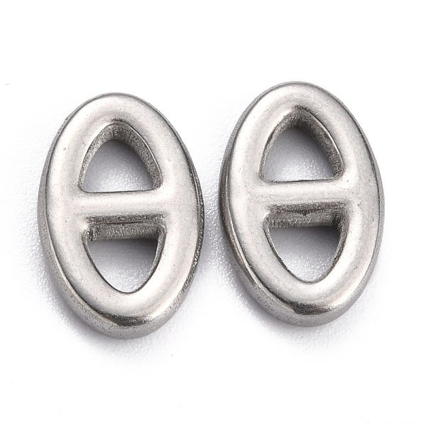 PandaHall 304 Stainless Steel Links/Connectors, Oval, Stainless Steel Color, 14x9x2.5mm 304 Stainless Steel Oval
PandaHall 304 Stainless Steel Links/Connectors, Oval, Stainless Steel Color, 14x9x2.5mm 304 Stainless Steel Oval