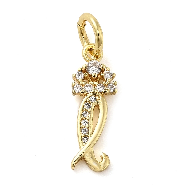 PandaHall Brass Micro Pave Cubic Zirconia Pendants, with Jump Ring, Letter L, 17x6x2mm, Ring: 6x1mm, Inner Diameter: 4mm Brass+Cubic..., Clear
PandaHall Brass Micro Pave Cubic Zirconia Pendants, with Jump Ring, Letter L, 17x6x2mm, Ring: 6x1mm, Inner Diameter: 4mm Brass+Cubic..., Clear