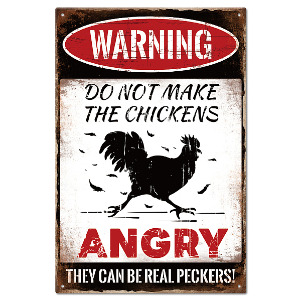 PandaHall Vintage Metal Tin Sign, Iron Wall Decor for Bars, Restaurants, Cafe Pubs, Rectangle, Rooster, 300x200x0.5mm Iron Rooster
PandaHall Vintage Metal Tin Sign, Iron Wall Decor for Bars, Restaurants, Cafe Pubs, Rectangle, Rooster, 300x200x0.5mm Iron Rooster