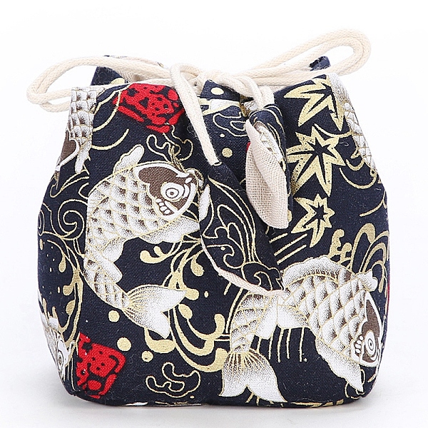 PandaHall Chinese Style Printed Cotton Packing Pouches Drawstring Bags, Square, Midnight Blue, 10x11cm Cloth Square
PandaHall Chinese Style Printed Cotton Packing Pouches Drawstring Bags, Square, Midnight Blue, 10x11cm Cloth Square