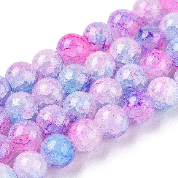 PandaHall Baking Painted Crackle Glass Bead Strands, Round, Deep Pink, 8mm, Hole: 1.3~1.6mm, about 100pcs/strand, 31.4 inch Glass Round Pink
PandaHall Baking Painted Crackle Glass Bead Strands, Round, Deep Pink, 8mm, Hole: 1.3~1.6mm, about 100pcs/strand, 31.4 inch Glass Round Pink