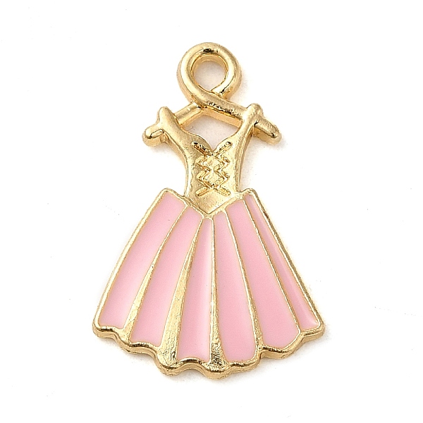 PandaHall Alloy Enamel Pendants, Dress Charm, Golden, Pink, 21x13.5x1.5mm, Hole: 1.6mm Alloy+Enamel Clothes Pink
PandaHall Alloy Enamel Pendants, Dress Charm, Golden, Pink, 21x13.5x1.5mm, Hole: 1.6mm Alloy+Enamel Clothes Pink