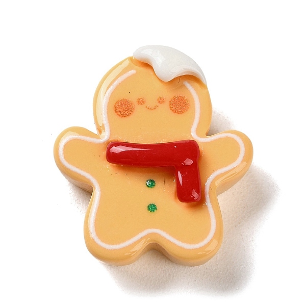 PandaHall Christmas Theme Opaque Resin Decoden Cabochons, for Jewelry Making, Gingerbread Man, 24.5x22x8.5mm Resin Gingerbread Man
PandaHall Christmas Theme Opaque Resin Decoden Cabochons, for Jewelry Making, Gingerbread Man, 24.5x22x8.5mm Resin Gingerbread Man