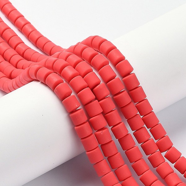 PandaHall Handmade Polymer Clay Bead Strands, Column, Red, 6.5x6mm, Hole: 1.2mm, about 61pcs/strand, 15.75 inch(40cm) Polymer Clay Column...
PandaHall Handmade Polymer Clay Bead Strands, Column, Red, 6.5x6mm, Hole: 1.2mm, about 61pcs/strand, 15.75 inch(40cm) Polymer Clay Column...