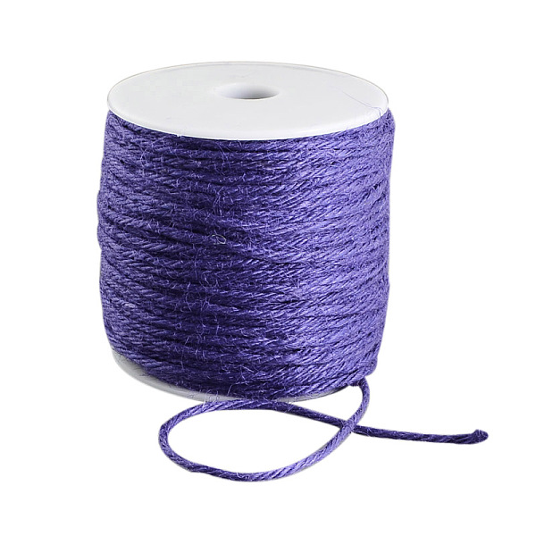 PandaHall Colored Jute Cord, Jute String, Jute Twine, 3-Ply, for Jewelry Making, Mauve, 2mm, about 109.36 yards(100m)/roll Jute Purple
PandaHall Colored Jute Cord, Jute String, Jute Twine, 3-Ply, for Jewelry Making, Mauve, 2mm, about 109.36 yards(100m)/roll Jute Purple