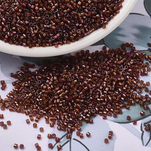 PandaHall MIYUKI Delica Beads, Cylinder, Japanese Seed Beads, 11/0, (DB1750) Sparkling Beige Lined Root Beer AB, 1.3x1.6mm, Hole: 0.8mm..., Brown
PandaHall MIYUKI Delica Beads, Cylinder, Japanese Seed Beads, 11/0, (DB1750) Sparkling Beige Lined Root Beer AB, 1.3x1.6mm, Hole: 0.8mm..., Brown
