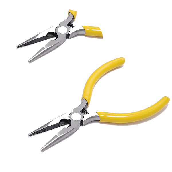 PandaHall Carbon Steel Pliers, Jewelry Making Supplies, Needle Nose Pliers, Yellow Carbon Steel Yellow
PandaHall Carbon Steel Pliers, Jewelry Making Supplies, Needle Nose Pliers, Yellow Carbon Steel Yellow