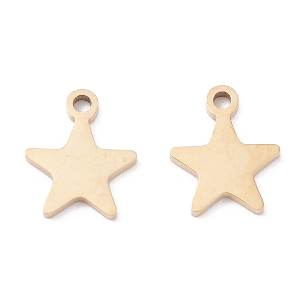 PandaHall Ion Plating(IP) 316 Surgical Stainless Steel Charms, Star, Real 24K Gold Plated, 9.5x8x1mm, Hole: 1.2mm 316 Surgical Stainless...
PandaHall Ion Plating(IP) 316 Surgical Stainless Steel Charms, Star, Real 24K Gold Plated, 9.5x8x1mm, Hole: 1.2mm 316 Surgical Stainless...