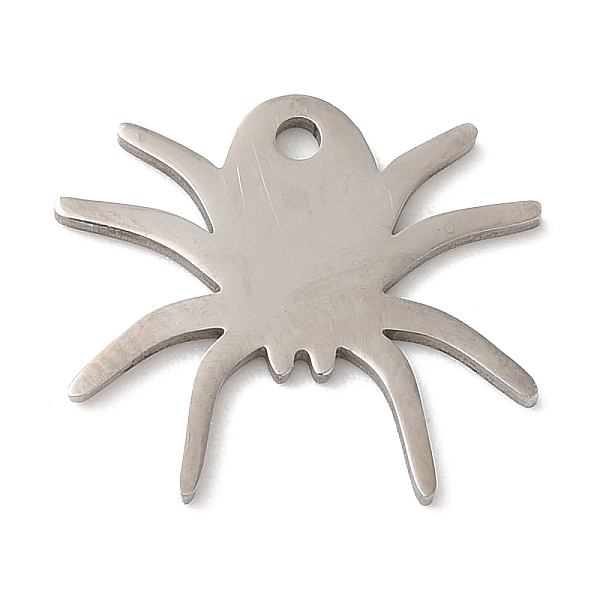 PandaHall Halloween 201 Stainless Steel Pendants, Spider Charm, Stainless Steel Color, 15.5x16.5x1mm, Hole: 1.5mm 201 Stainless Steel Spider
PandaHall Halloween 201 Stainless Steel Pendants, Spider Charm, Stainless Steel Color, 15.5x16.5x1mm, Hole: 1.5mm 201 Stainless Steel Spider