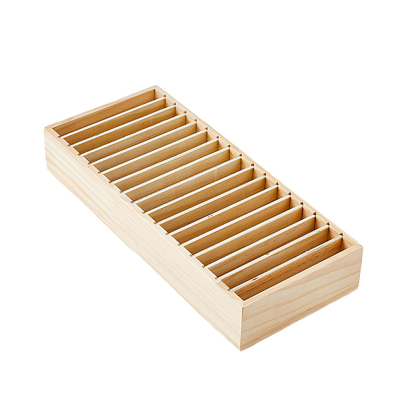 PandaHall 17 Grids Wooden Headband Display Box, Multi-Grid Jewelry Storage Organizer Holder with Adjustable Removable Dividers, for Hair...
PandaHall 17 Grids Wooden Headband Display Box, Multi-Grid Jewelry Storage Organizer Holder with Adjustable Removable Dividers, for Hair...