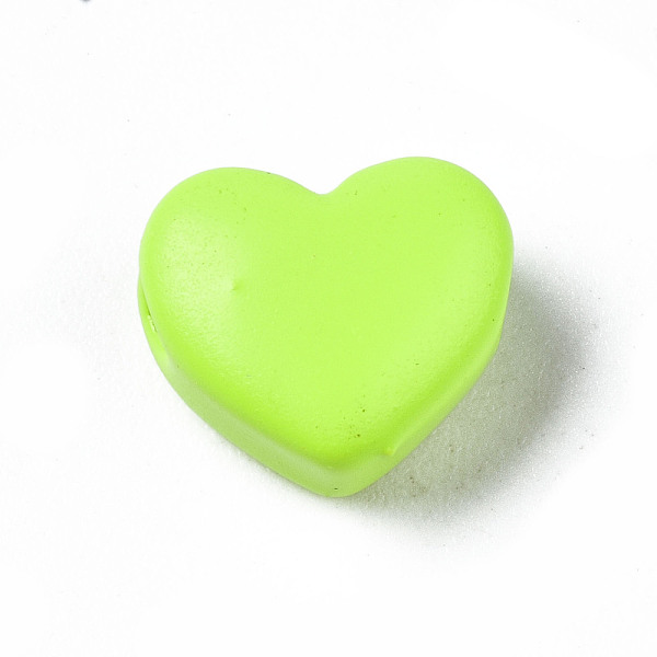 PandaHall Spray Painted Brass Beads, Heart, Green Yellow, 9x10.5x6mm, Hole: 2mm Brass Heart
PandaHall Spray Painted Brass Beads, Heart, Green Yellow, 9x10.5x6mm, Hole: 2mm Brass Heart