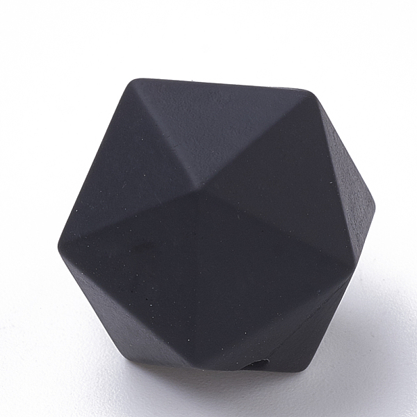 PandaHall Food Grade Eco-Friendly Silicone Beads, Chewing Beads For Teethers, DIY Nursing Necklaces Making, Icosahedron, Black...
PandaHall Food Grade Eco-Friendly Silicone Beads, Chewing Beads For Teethers, DIY Nursing Necklaces Making, Icosahedron, Black...