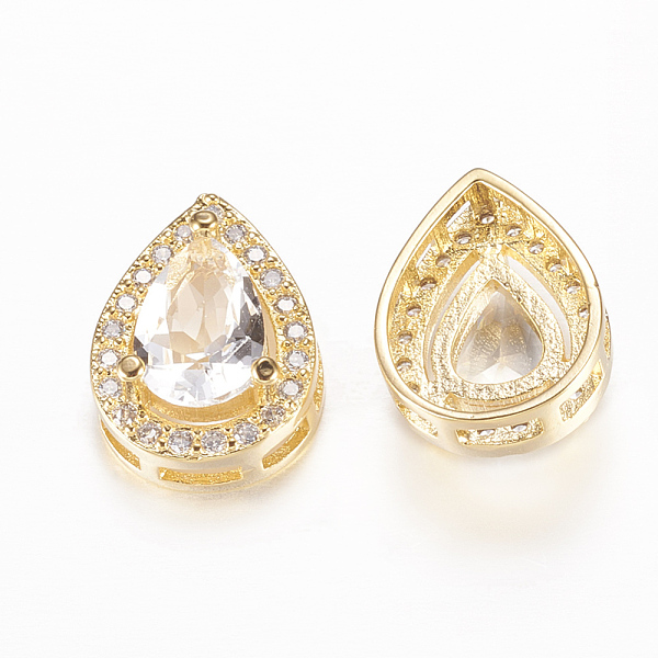 PandaHall Brass Micro Pave Cubic Zirconia Slide Charms, Rack Plating & Long-Lasting Plated, Cadmium Free & Nickel Free & Lead Free, Real 24K...
PandaHall Brass Micro Pave Cubic Zirconia Slide Charms, Rack Plating & Long-Lasting Plated, Cadmium Free & Nickel Free & Lead Free, Real 24K...
